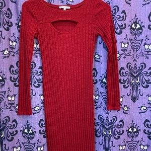 Charlotte Russe long sleeve maxi dress